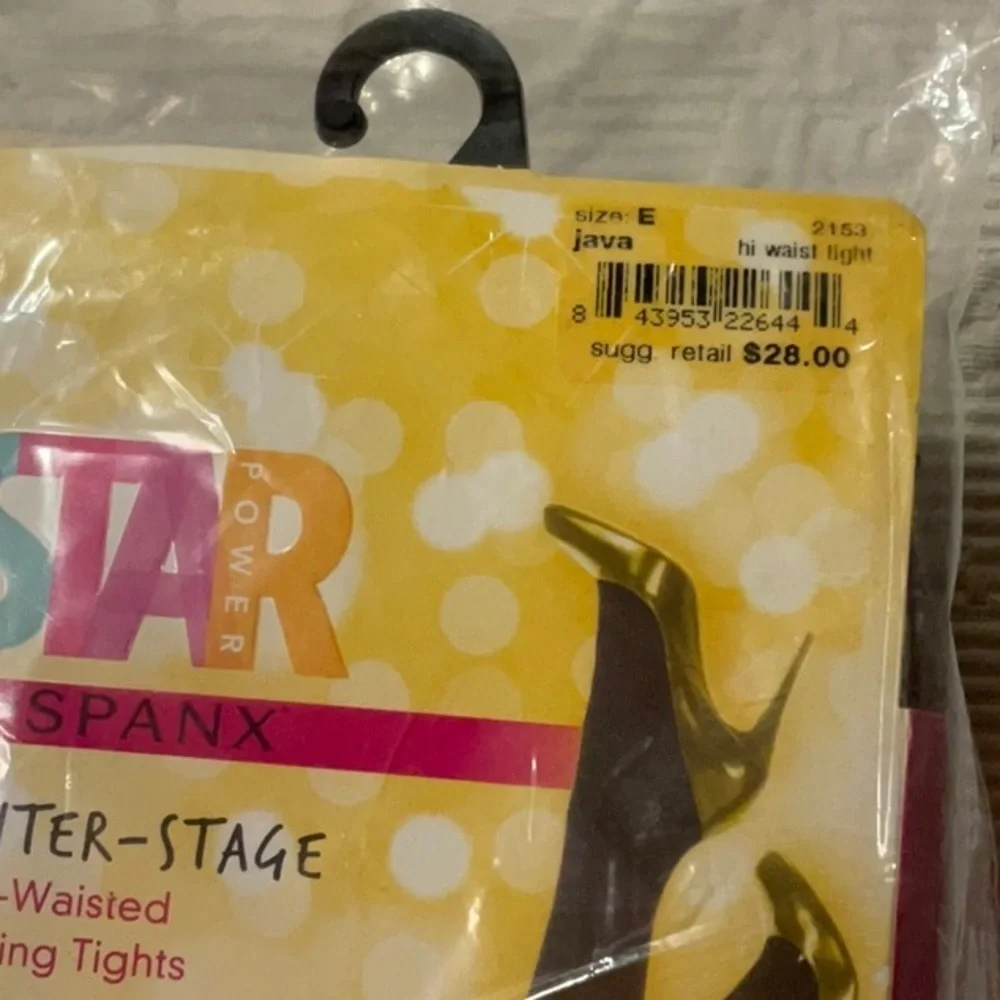 SPANX Center-Stage High-Waisted Shaping Tights in Java